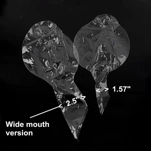 Clear Balloons for Stuffing, 15 Pack Wide Neck Pre Stretched Fillable BoBo Balloons for Stuffing EFAY...