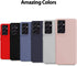 GOOSPERY Liquid Silicone Case for Galaxy S21 Ultra (6.8 inches) Silky-Soft Touch Full Body Protection Shockproof Cover Case with Soft Microfiber L...