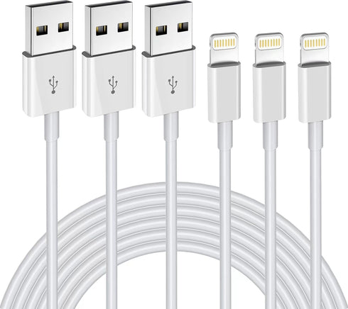 iPhone Charger 3Pack 6FT MFi Certified Lightning Cable Fast Charging Cords Apple Charger Compatible with iPhone 14 13 12 11 XS XR X Pro Max Mini 8...