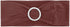 Tvoip 10PCS Chair Cover Stretch Band with Buckle Slider Sashes Bow Wedding Banquet Chair Decoration (Dark Brown)...