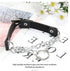 CLOACE Punk Leather Choker Necklace Black Gothic Collar Chokers Necklaces Wide Leathers Costume Jewelry Accessories for Women...
