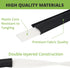 Flat Soaker Hose 15 ft Save 70% Water, Leakproof Design Double Layer Sprinkler Hose Drip Hose for Garden Bed...