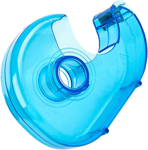 Small Tape Dispenser Desk Portable Adhesive Roll Holder Transparent on Refillable Hand Dispenser for Adhesive Tape Office Home(Random Color)...