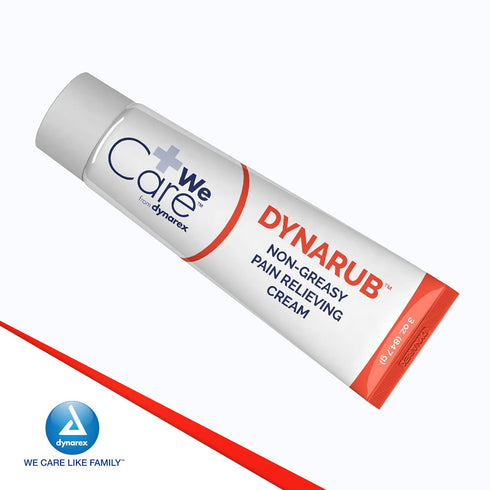 Dynarex DynaRub Cream - Mentholated Topical Muscle Pain Relief Cream - 10% Menthol, 15% Methyl Salicylate - Helps Soothe Joint Swelling & Soreness...