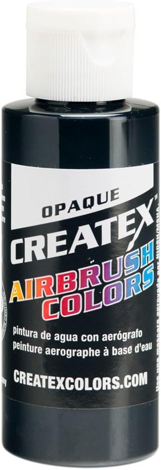 Createx Airbrush Colors opaque black 4 oz....