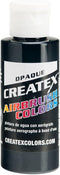 Createx Airbrush Colors opaque black 4 oz....
