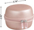 Hermitshell Hard Travel Case fits XLEADER/Nubwo SoundAngel (2 Gen) 5W Touch Bluetooth Speaker (Rose Gold)...