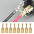 7.8Mm Female Quick Disconnect,100 Pcs Blade, Brass Plug and Pull Type Connector 8mm Female Spade Terminal with 7.92 Terminal 7.8mm...