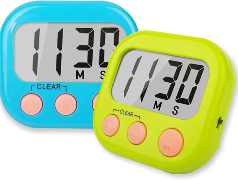 Classroom Timers for Teachers Kids Large Magnetic Digital Timer 2 Pack...