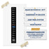 3 Pack Kombucha Fermentation Adhesive Strip Thermometer - Displays Temperature in Degrees in Celsius and Fahrenheit - Easy to Use - Accurate - Gre...