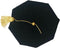 Grad Days Doctoral Graduation Tam Unisex Black Velvet 8-Sided with Gold Bullion Tassel Satin Silk Band...
