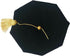 Grad Days Doctoral Graduation Tam Unisex Black Velvet 8-Sided with Gold Bullion Tassel Satin Silk Band...