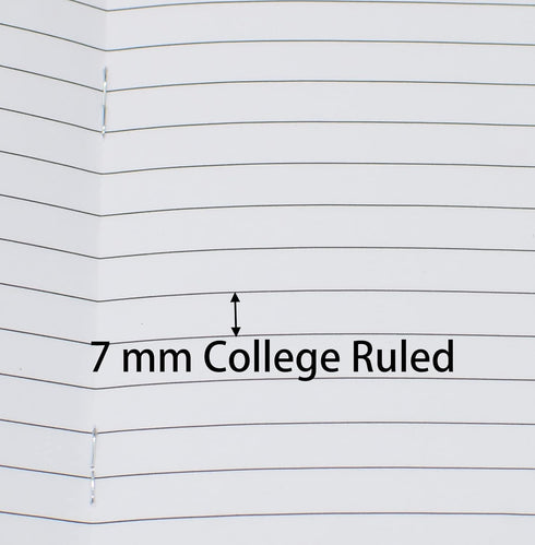 Yansanido 12 Pcs 4.9 Inch x 3.5 Inch Pocket Notebook 24 Sheets (48 Pages) 7mm College Ruled Portable Steno Notebooks Mini Notepads (12)...