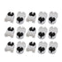 uxcell 15Pcs T5 Fluorescent Light Holder G5 Base Snap-in Tombstone Lamp Socket AC 500V 2A for LED Fluorescent Tube...