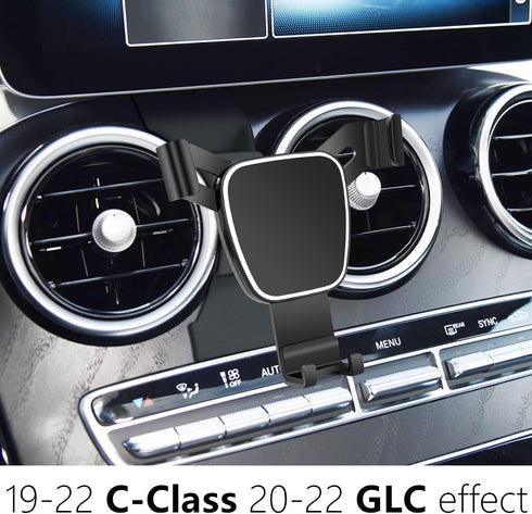Car Phone Holder for Mercedes Benz C Class 2014-2018 c180 c200 c300?GLC Class 2015-2019 GLC200 GLC260 GLC300 Auto Accessories Navigation Bracket I...