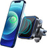 Magnetic Wireless Car Charger - MagSafe Compatible Car Mount Wireless Charger - Air Vent Mount with Included Power Supply for iPhone 14, 13, 12 - ...