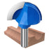 Core Box Router Bit 1/2 Inch Shank Round Nose Cove Box Router Bit 1-1/2" Cutting Diameter Woodworking Milling Cutter Tool...