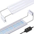 HITOP Full Spectrum LED Aquarium Light – 12” 16” 24” 32” Classic Fish Tank Light with RGB LEDs, with Timer and Stable Extendable Brackets (12-20in...