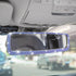 Bling Car Rearview Mirror, Decorations Rear View Mirror with Crystal Rhinestones & Diamonds, Car Interior Trim Accessories, Clip-on & HD Glass, Sp...