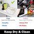 EMMTEEY Coffee Mat Dish Drying Mat for Kitchen Counter Marble Coffee Maker Mats Hide Stain Absorbent Rubber Backed Coffee Bar Mats for Countertops...