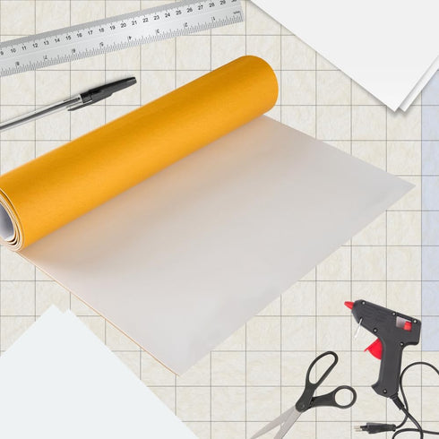 Premium High Density EVA Foam Sheet with Adhesive Backing 15” x 59” White Foam Mat - Craft Foam Sheet for Cosplay Costume, Crafts, Padding, DIY Pr...