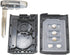 Smart Key Fob Case Shell Fit for Cadillac STS CTS 2008 2009 2010 2011 2012 2013 Replacement Keyless Entry Remote Car Key Housing Casing Outer Cove...