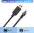 Radar Detector Cable, USB to RJ11 Plug Cable,Replacement Power Line of Radar Detector,for Uniden Escort Beltronics Radar Detector, 9.84 ft...
