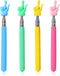 4pcs Teachers Pointer Sticks, Telescopic Teachers Pointer for Classroom Presentation Whiteboard Extendable Pointing Stick for Teachers Speakers (P...