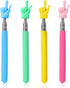 4pcs Teachers Pointer Sticks, Telescopic Teachers Pointer for Classroom Presentation Whiteboard Extendable Pointing Stick for Teachers Speakers (P...