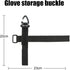 2Pcs Glove Clips Holder for Duty Belt Glove Work Glove Strap Keeper Tactical Gloves Climbing Rope Storage Buckle...