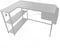 Adjustable Hook for L Shaped Gaming Desk, Under Gaming Desk with Hook Holder...