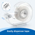 Transparent Tape with Dispenser and Refills,Clear Tape for Home,School and Office Supplies,0.7x1000 Inch, 8 Pack...