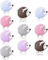 URROMA Hedgehog Silicone Beads, 10 Pcs Silicone Beads for Keychain Making Silicone Beads Bracelet Making Kit Silicone Beads for DIY Necklace Jewel...