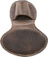 Hide & Drink, Rustic Leather Oven Mini Mitt, Cooking Pinch Grip, Handmade - Bourbon Brown...