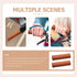1Pair PU Leather and Soft Rubber Bicycle Mountain Bike Handlebar Grips (Light Brown)...