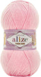 55% Cotton 45% Acrylic Yarn Alize Cotton Gold Thread Crochet Hand Knitting Art Lot of 4skn 400 gr 1444 yds (518-Ballerina Pink)......