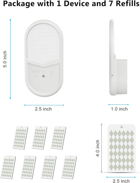Flying Insect Trap, Remote & Touch Control Fly Trapper, Plug-in Mosquito Killer Indoor Color Changing Night Light, Gnat Moth Catcher 6-Color RGB L...