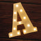 MUMUXI Marquee Light Up Letters Battery Powered LED Alphabet Lights for Party Wedding Birthday Christmas Home Bar Decoration Lighted Sign (A)...