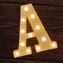 MUMUXI Marquee Light Up Letters Battery Powered LED Alphabet Lights for Party Wedding Birthday Christmas Home Bar Decoration Lighted Sign (A)...