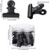 30 Pieces Push Pins Clips, Bulldog Clips with Thumb Tacks for School Artworks Projects on Cork Board, Photos Documents on Bulletin Board, No Holes...