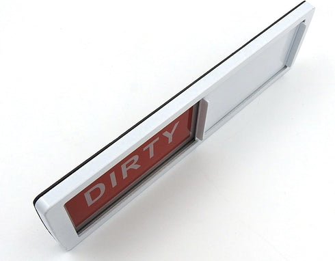 Dishwasher Clean Dirty Magnet Sign Indicator in White for All Dishwashers. Easily Determine If Dishes Inside the Dishwasher Are Clean or Dirty by Home Medley