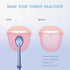 Tongue Scraper Attachment Replacement Compatible with Waterpik Water Flosser, BOEEA Tongue Cleaner Tip for Waterpik Flosser, Oral irrigator Tongue...