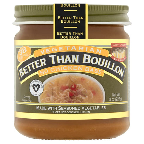 Better Than Bouillon, No Chicken Base, Vegan Certified 8 oz....