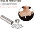 Keychain Pure Titanium Pill Holder Metal Case, Portable Small 2 Compartment Waterproof Pill Box Container for Travel Emergency Purse Pocket...