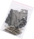 Baomain Pneumatic Replacement Parts 6 Gaskets with 12 Screws Work for 4V210-08 Solenoid Valve Black...