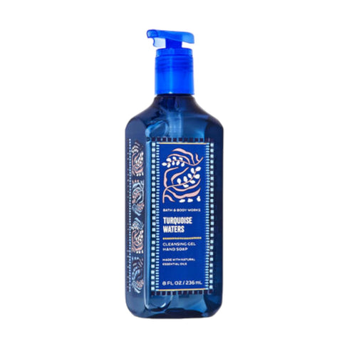 Bath & Body Works Hand Soap, Cleansing Gel, 8 Fl Oz (Turquoise Waters)...