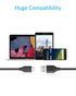 Anker , Powerline USB 3.0 to USB C Charger Cable (10ft) with 56k Ohm Pull-up Resistor for Samsung Galaxy Note 8, S8, S8+, S9, Oculus Quest, Sony X...