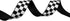 Black Grosgrain Ribbon White Checkered Printed, 7/8 Inch 10Yards...