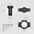TUSITA Lock 360 Base - Motorcycle Handlebar Clamp...