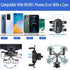 Rear View Mirror Phone Holder, 360°Rotatable and Retractable Rearview Mirror Phone Holder for Car, Upgraded Four Corners Anti-Shake Multifunctiona...